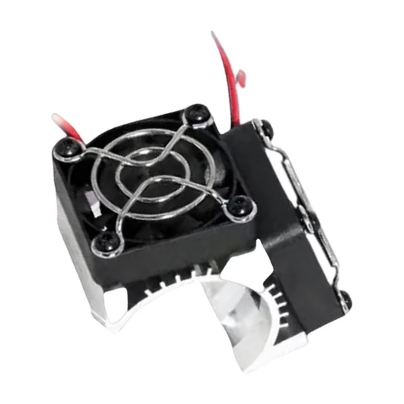 Dual 40mm RC Motor Cooling Fan 40-42mm Compatible with 1/7 1/8 for for RC Car Fit 4068 4074 4082 Motors B