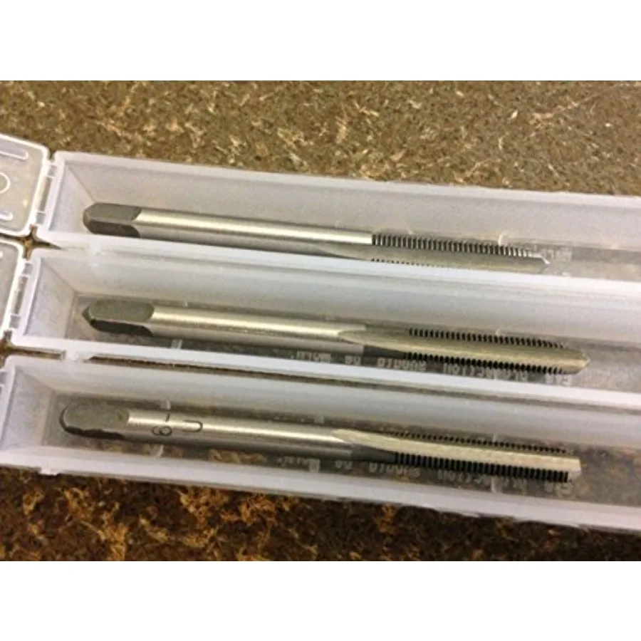 

Набор из 3-х высокопрочных твердосплавных метчиков с 3-мя канавками 6-48 NS