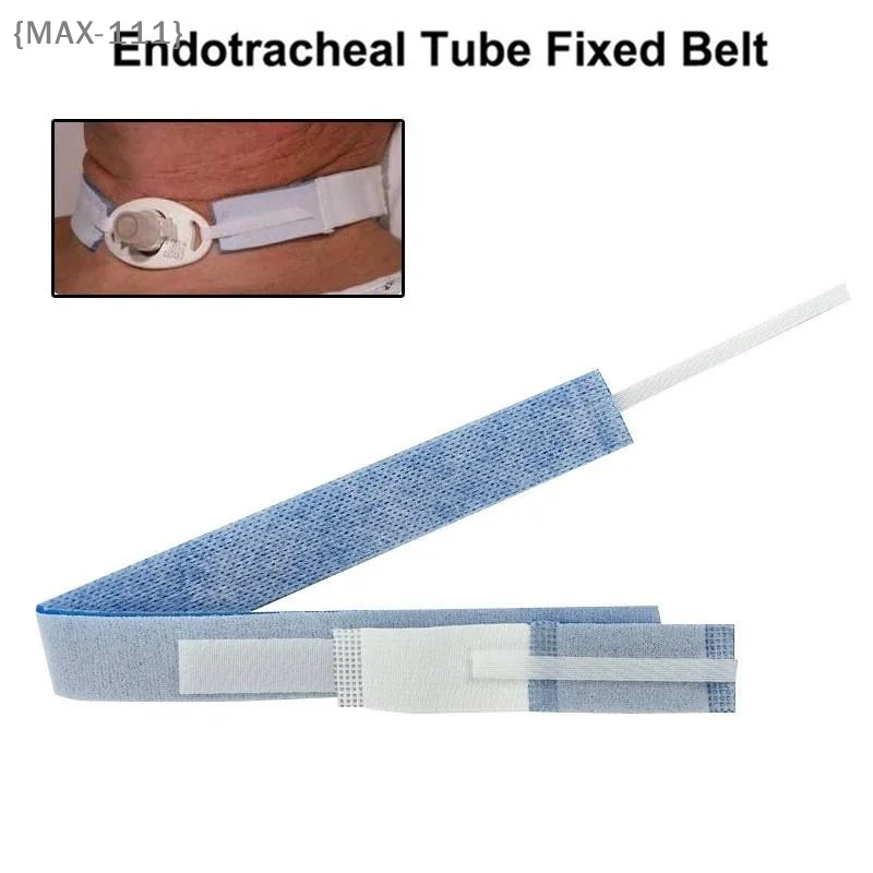 【F2-MAX111】Medical Ultra-Soft Tracheal Catheter Fixation Strap - Sponge Neck Support Tracheostomy Tube Holder Belt for Comfort