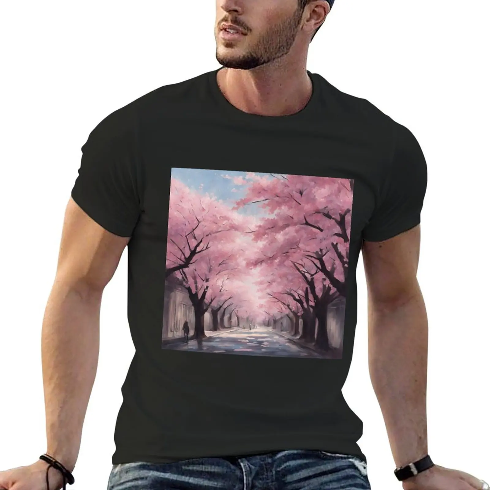 Cherry blossom T-Shirt shirts graphic tees cute clothes luxury clothes men