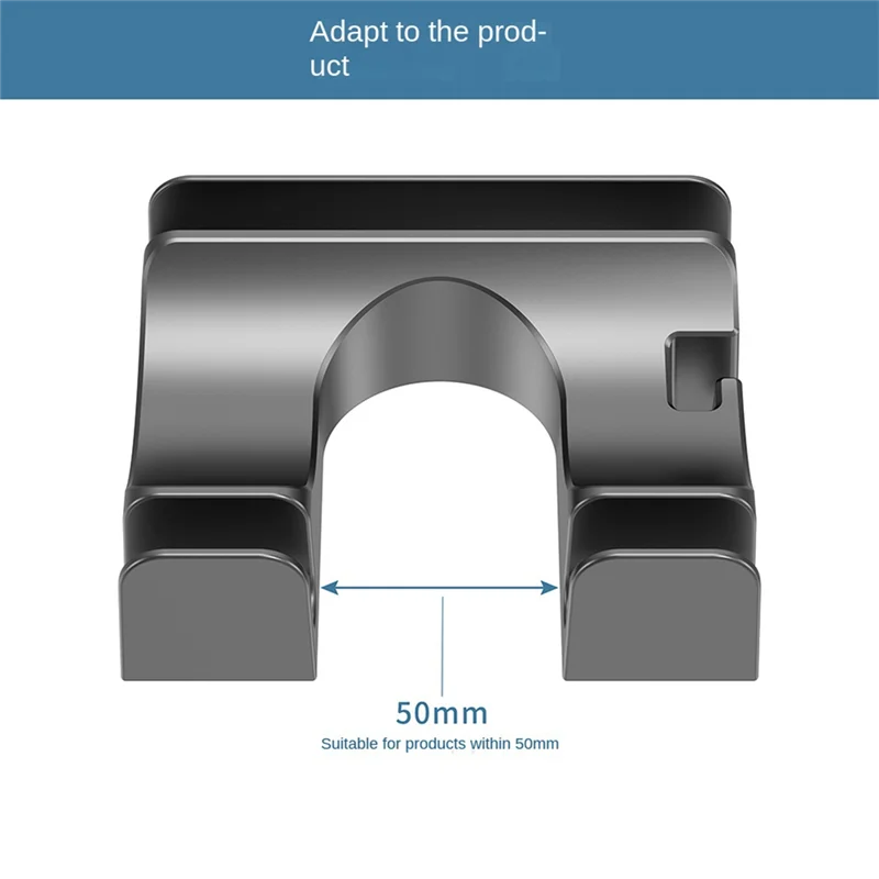 SEWS-Hair Dryer Wall Mount Bracket Compatible With Various Hair Dryers With Storage Hook And Cord Winding Device