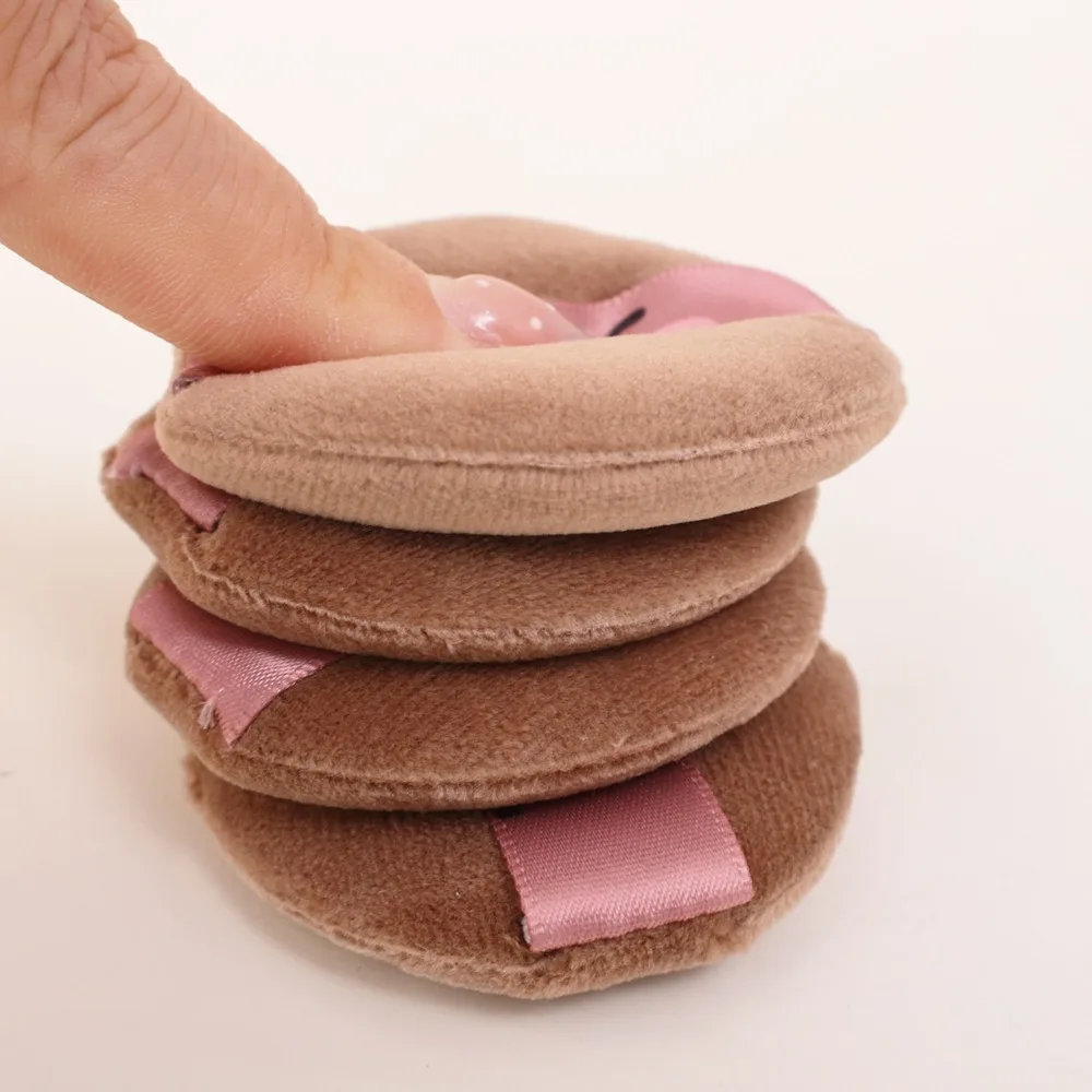 20-1pcs Sponge Puff Makeup Tools Powderdry Powder Velvet Mini Portable Reusable Dry Wet Dual-use Soft Cotton Face Cosmetics