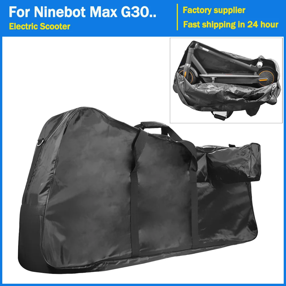 

10inch Waterproof Carry Handbag Storage Bag For Ninebot MAX G30 G30D G30LP Electric Scooter Foldable Skateboard Bag Parts