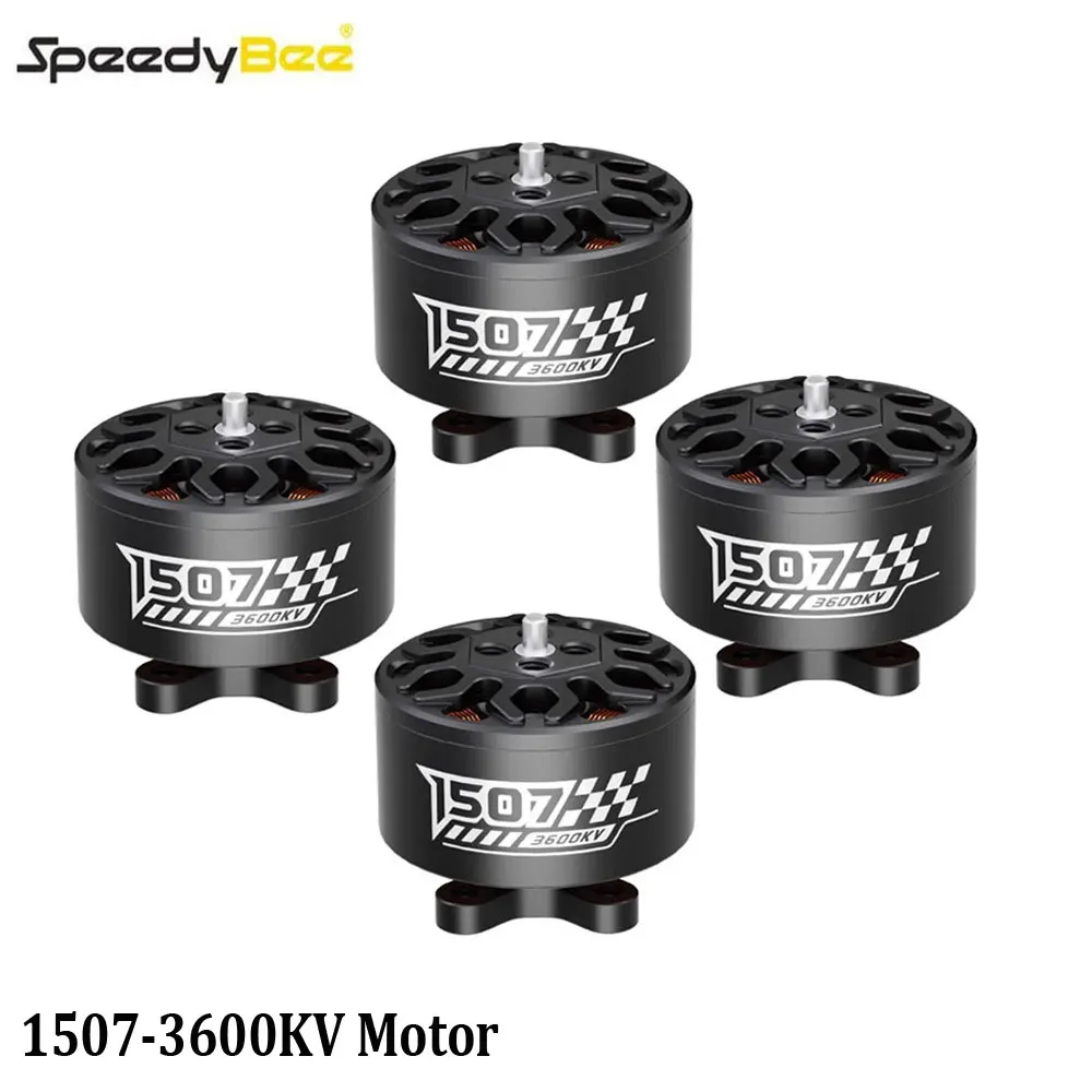 محرك SpeedyBee 1507-3600KV بدون فرشاة لـ Master3X 3-3.6 بوصة FPV Racing Freestyle Quadcopter Accessories RC