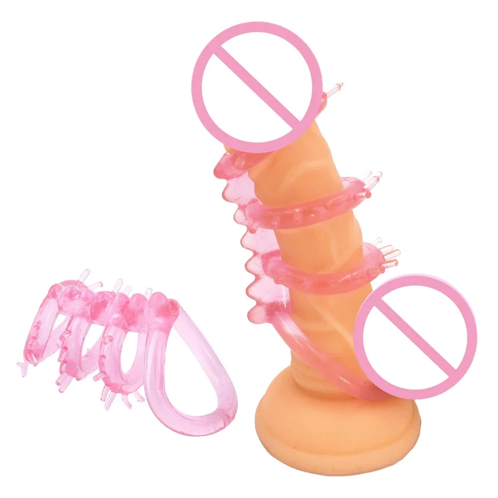 Penis Ring Delay Ejaculation Silicone Semen Lock Ring High Elasticity Time Lasting Cock Ring Sex Toys For Men Adult Toys