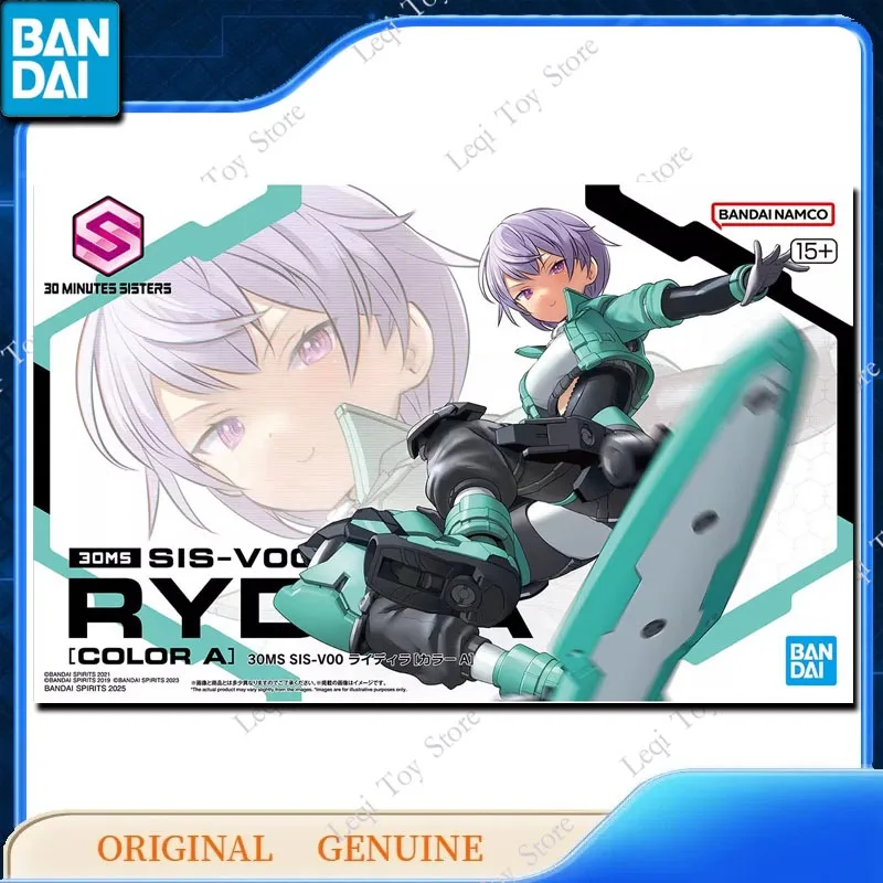 

Bandai Original Genuine 30MS SIS-V00 RYDIRA COLOR A Action Anime Figures Toys Boys Girls Kids Gift Assembly Model Ornaments
