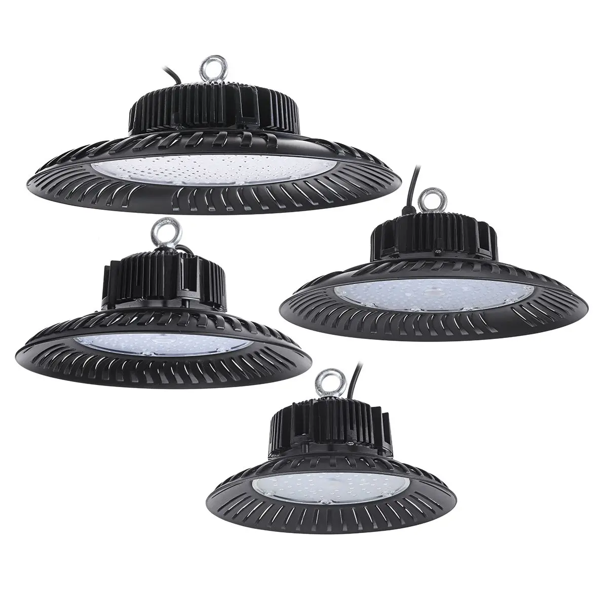 100/200/300/400W 85-265V Led High Bay Light UFO Warehouse Workshop Garage Industrial Lamp Workshop highbay led Stadium Market