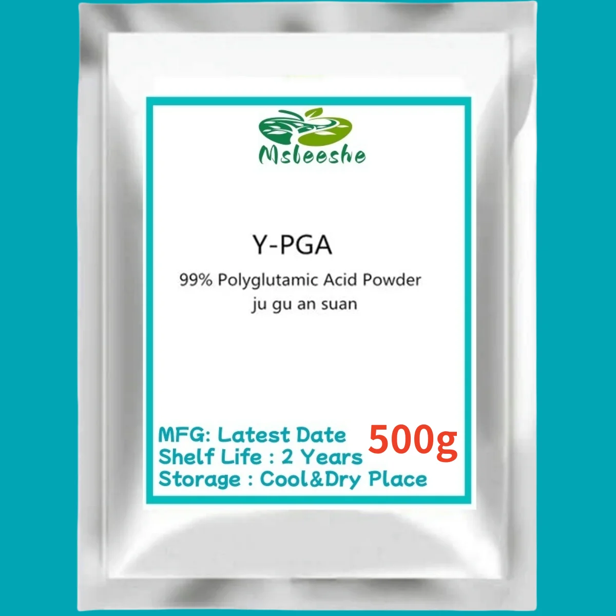 Polyglutamic Acid Powder,pga For Skin Moisturizing And Whitening