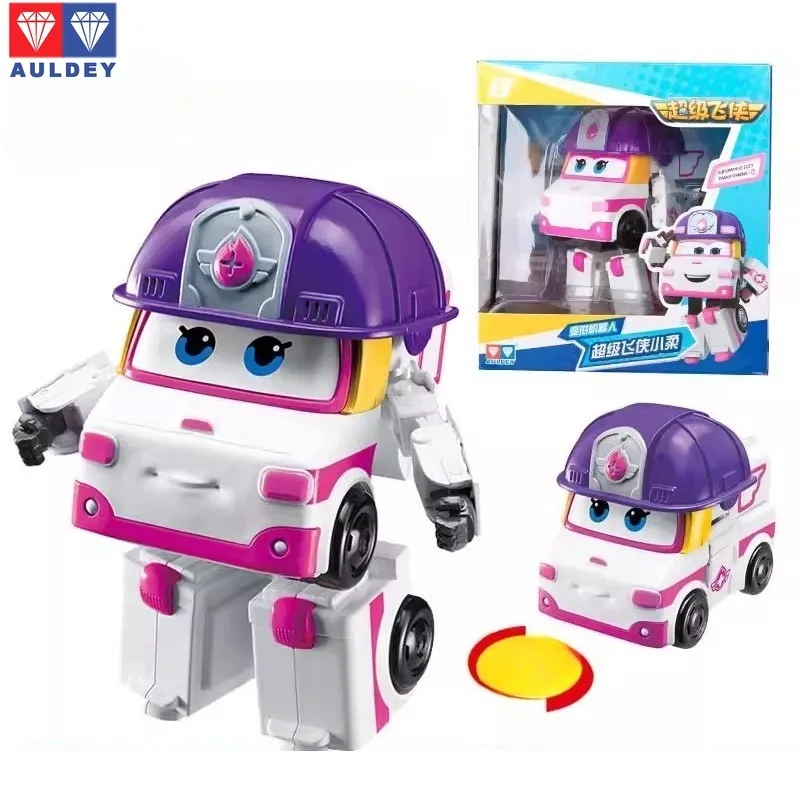 在庫あり AULDEY ‌   本物のスーパーフライング Xiaorou 大型変形機航空機携帯電話モデルコレクションホリデーギフト