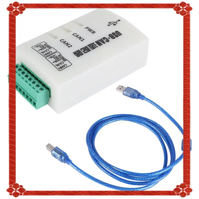 24-Hour Delivery CAN Bus Analyzer Canopenj1939 USBCAN-2A USB To CAN Adapter Dual Path Compatible ZLG