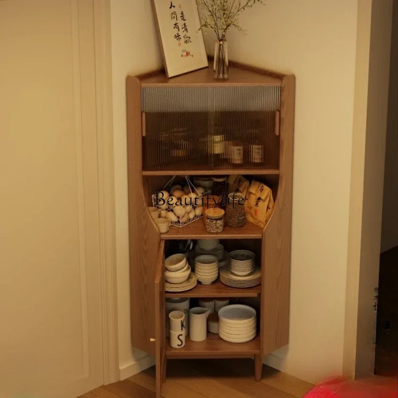 

FG10*Corner Cabinet Shelf Living Room Corner Corner Storage Cabinet