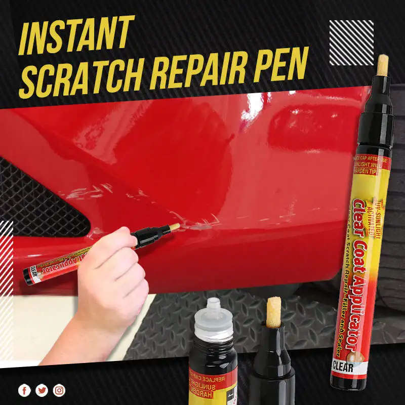 Imagem -02 - Car Scratch Repair Applicator Touch-up Painter Pen Reparação de Superfície Removedor Claro Profissional Qualquer Cor Pcs 1pc