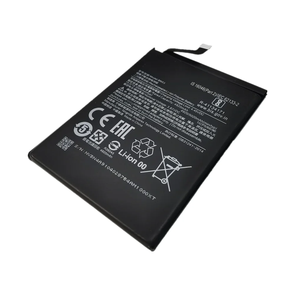 5020mAh BN53 Battery For Xiaomi Redmi Note 10 pro 10Pro Max / Redmi Note 9 Pro 9Pro Max Phone Bateria Batteries + Free Tools