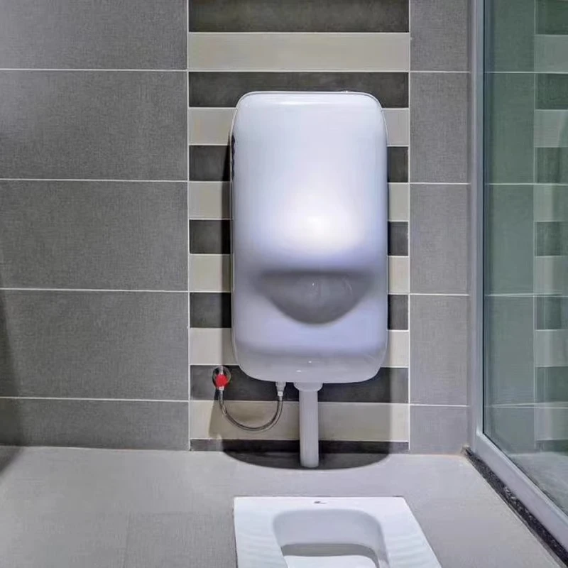 Household urinal wall-mounted male urinal pool sensor flush valve Children's urinal project