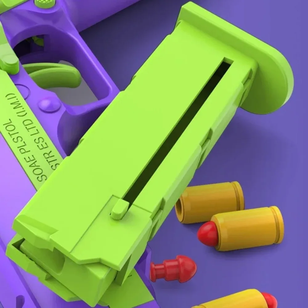 Shell Auswerfen Spielzeug Pistole Kugeln für M1911 SIG17 USP Spielzeug Pistole Wiederverwendbare Zubehör Schießen Spiel Weihnachten Geschenke für Kinder Erwachsene – Detail 11