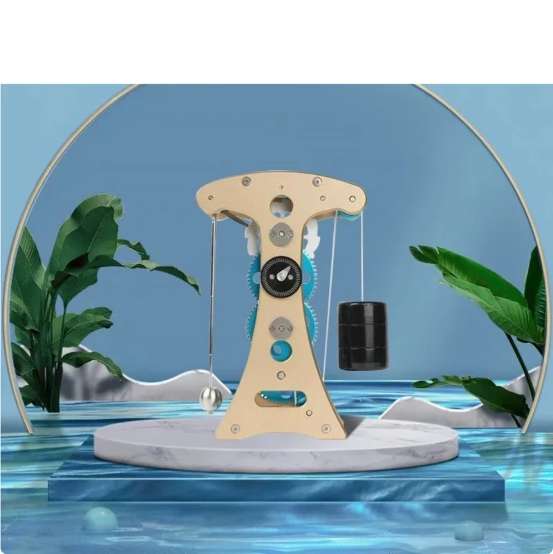 Clock model assembly toy