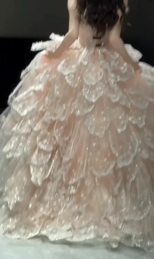 دبي أنيقة رائعة مخصصة زهرة رسمية لامعة مناسبة حفلة موسيقية فساتين السهرة حفلة فستاين سهرة/فساتين الحفلات #3