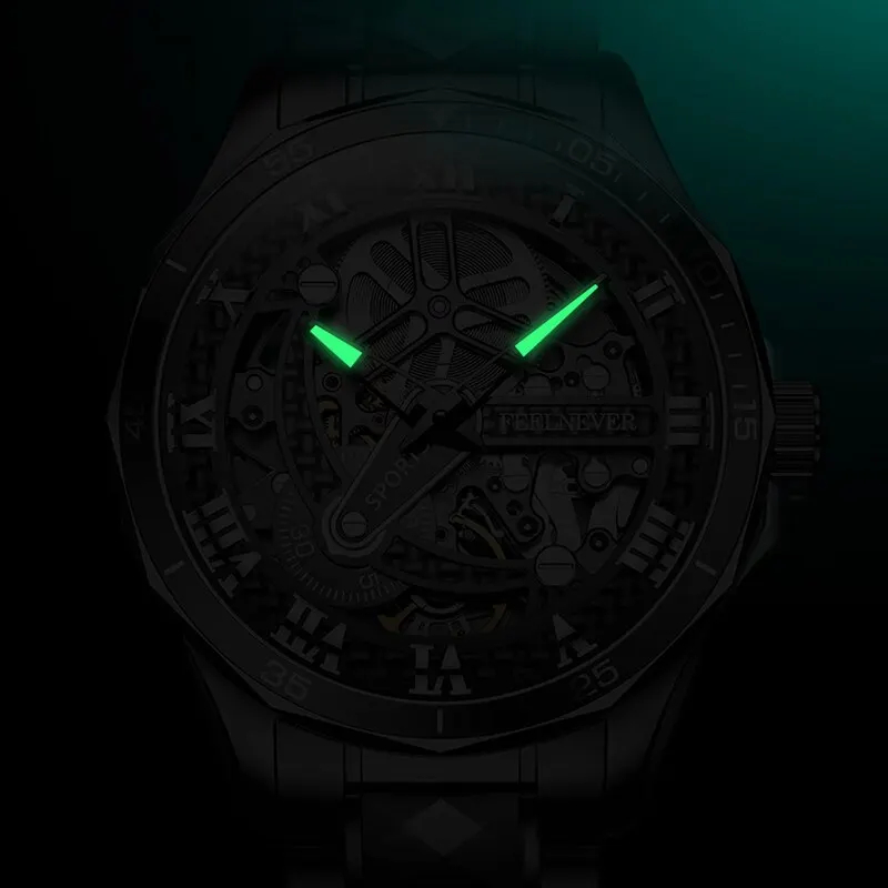 ساعة توربيون أنيقة جديدة للرجال من أفضل العلامات التجارية ساعة غطاس فاخرة للرجال ساعات معصم ميكانيكية كاجوال للرجال