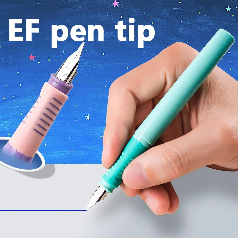 ديلي تصحيح الموقف قلم حبر بلاستيكي عالي الجودة قابل للمسح أكياس الحبر الأزرق القرطاسية مكتب اللوازم المدرسية الكتابة هدية #4