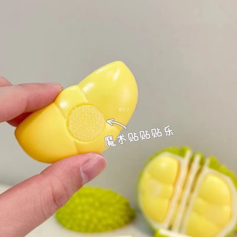 Juguete Durian de fruta y comida de corte divertido para niños, juguete educativo para el desarrollo de habilidades básicas tempranas, juguete sensorial de cocina para jugar a las casitas
