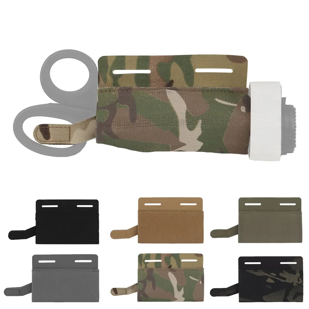 Tactical First Aid Kits Accessories Molle Quick Fix Medical Emergency Tools Elastic Storage CAT/SOF-T Tourniquet Scissors Gear