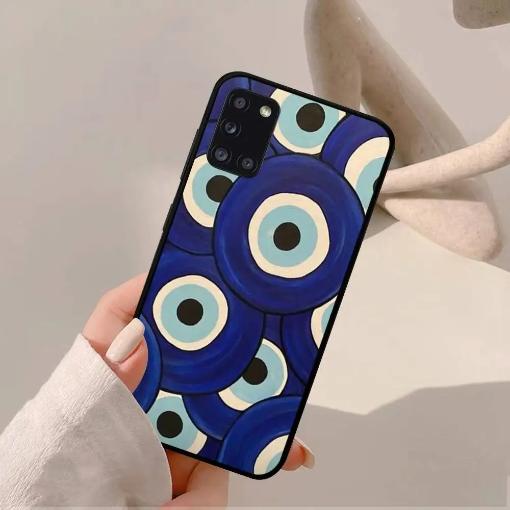 مضحك محظوظ عين الشر قضية الهاتف لسامسونج A 52 53 21 32 13 12 71 31 51 40 72 73 70 22 42 50 30 20 21 قذيفة