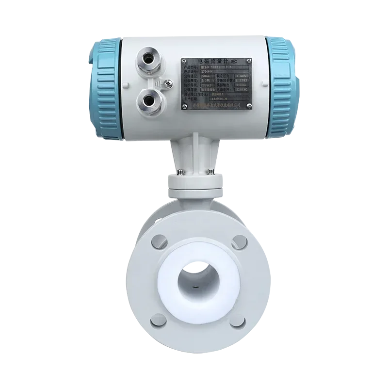 Hot SalesLow Cost 4-20mA Digital Electromagnetic Water Flow Meter Magnetic Flowmeter With LED Display