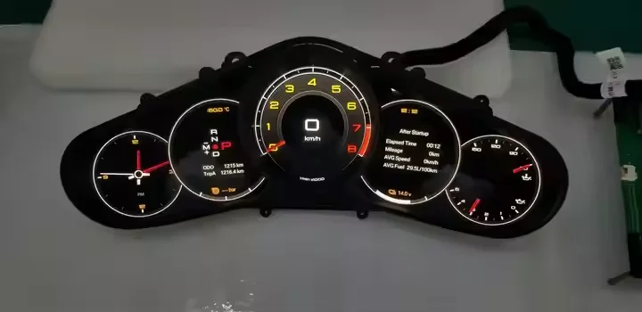 Auto Auto Meter Tachimetro Strumento LCD Cluster Digitale per Porsche Cayenne 2011-2017 PCM3.0/3.1/4.0 Cruscotto LHD/RHD