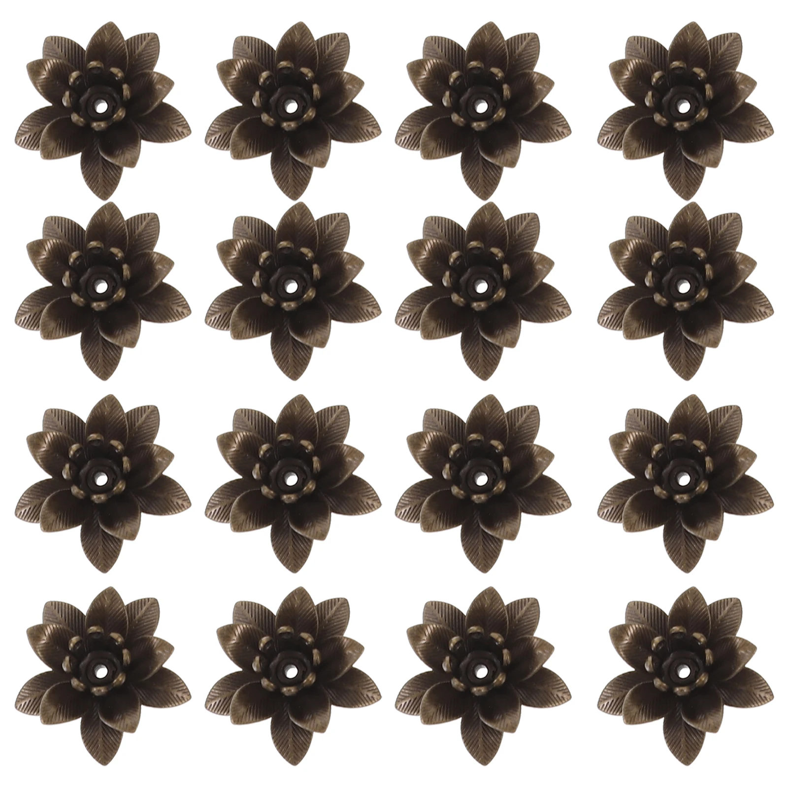 

Dangle Charms Flower Accessories Decoration Mini for Jewelry Making Beads Floral Copper