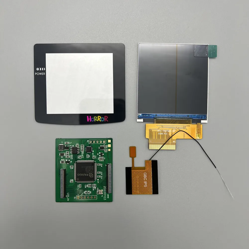 2,6 "IPS LCD-scherm met hoge helderheid is geschikt voor Nintendo Gameboy kleur IPS GBC lcd. ondersteuning pixel display