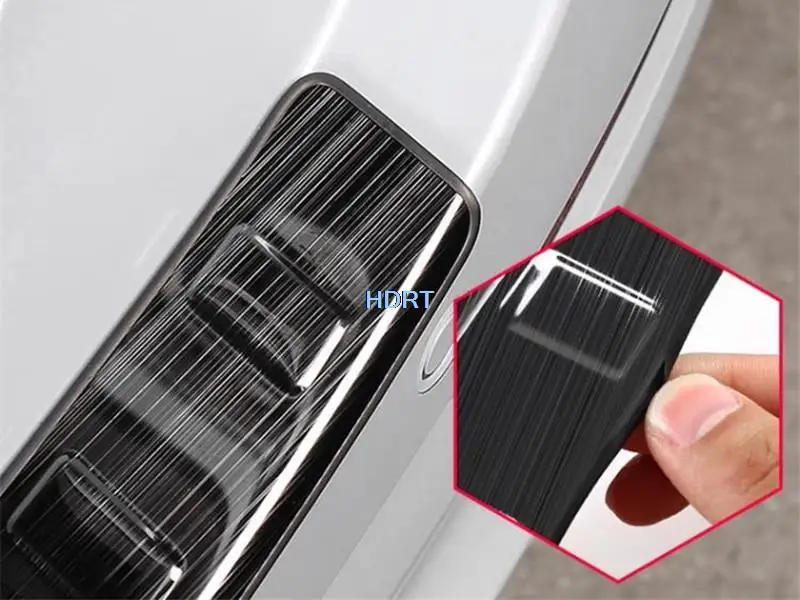 Car Styling Rear Bumper Plate Trunk Guard Cover With logo For Leading Ideal Li Auto L9 2022 + Protector Decoration Accessories