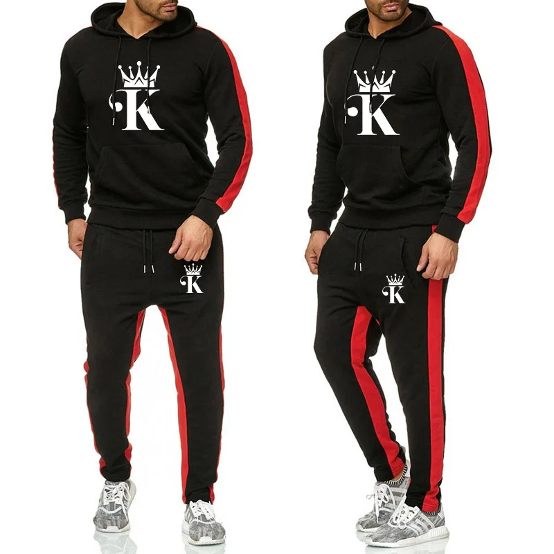 Casual Sets for Men Two Piece Jogging Hoodie Hot Sales Sportswear Man Daily Dressing Mens Tracksuit Set Sports Comfortable Men\'s