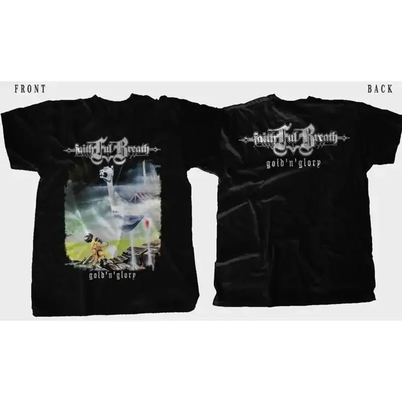 New D T G printed shirt FAITHFUL BREATH Gold 'n' Glory size S M L 5XL
