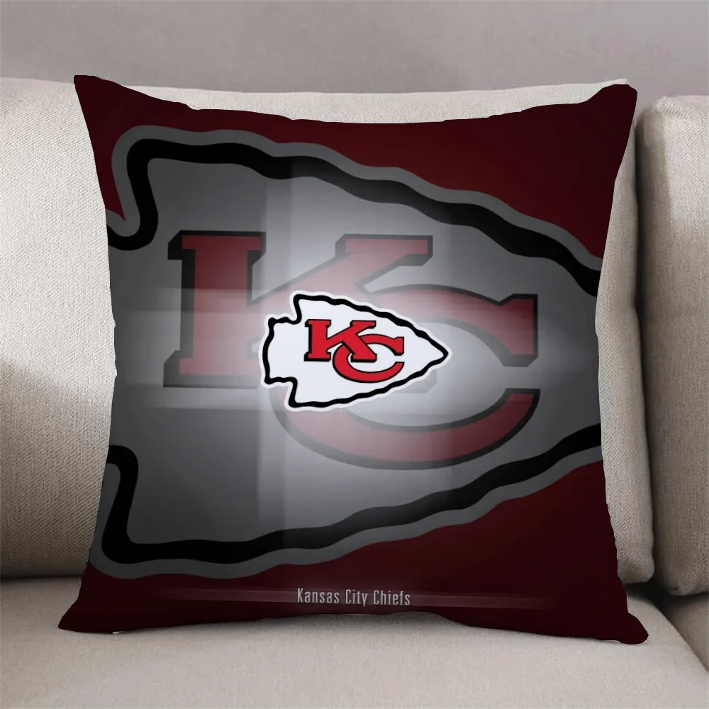 KansaS CityS ChiefS Pilow Covers for Living Room Cushions Pillow Cases Decorative Cushions Cover for Sofa Room Decorating Items