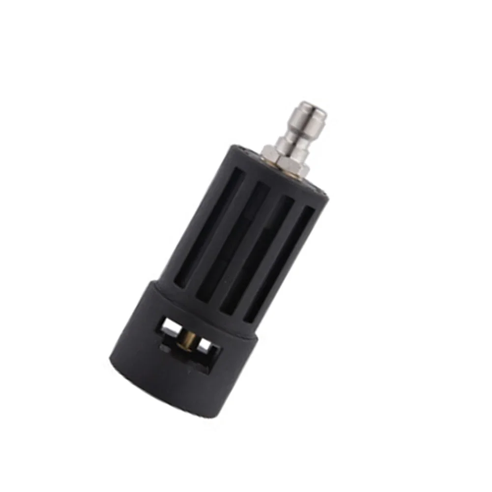 This Stainless Steel Adaptable Connector Simplifies Attachment Of Foam Nozzles And Other Accessories Efficiently