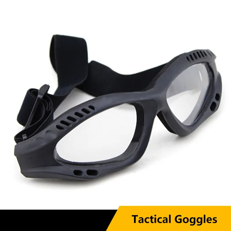 

Outdoor Tactical Real CS Field Eye Protection, Shock-Resistant, High-Strength Shooting Glasses, PC Lens Goggles