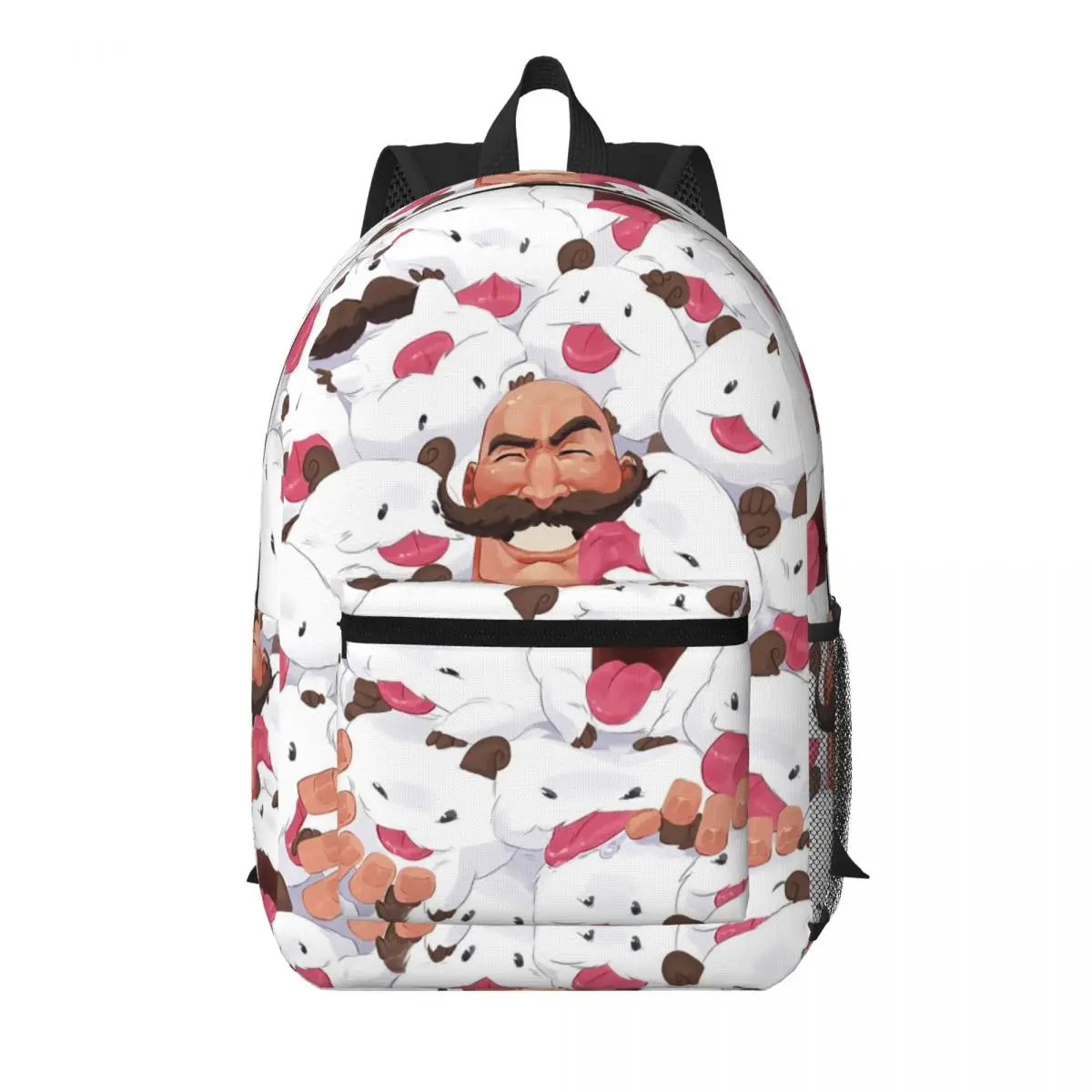 

Poros League Battle Game Legends Student Backpack School Bag Hiking Travel Daypack for Men Women Fashion Bookbag Shoulder Bags