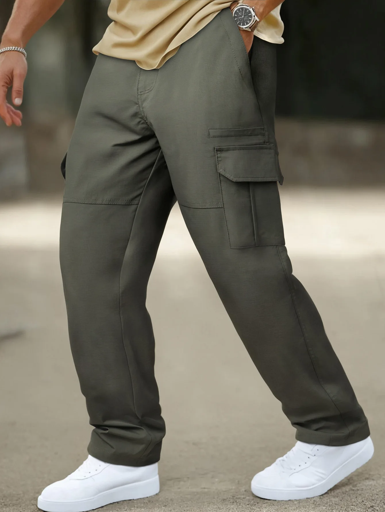 

Oxford Water-Resistant Work Pants Multi-Pocket Relaxed Fit Tactical Trousers All-Season Utility Pants Modern Cargo Design 2025