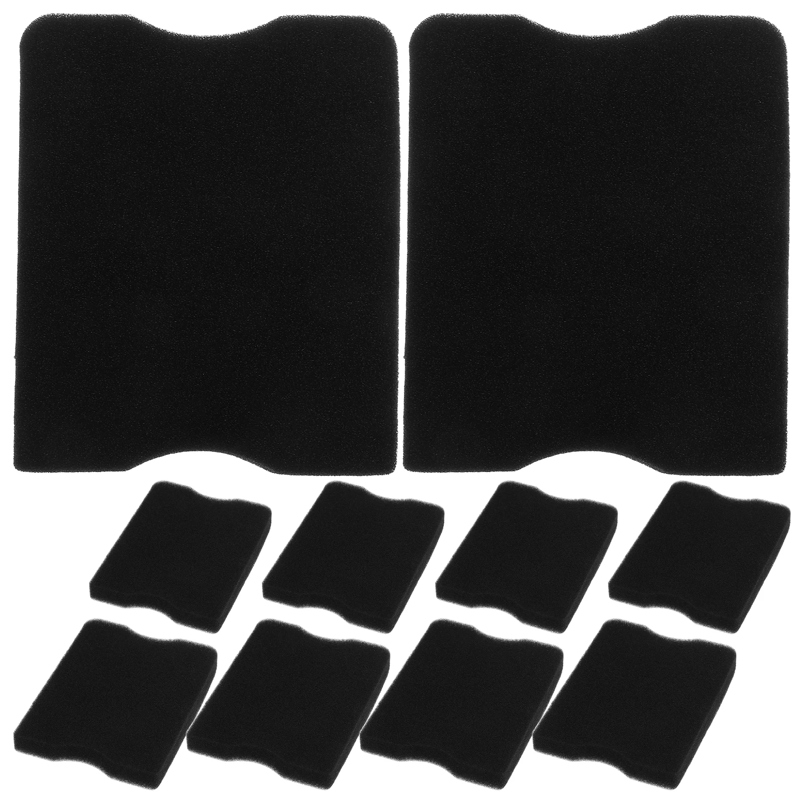 

Foam Air Filter 10pcs Replacement Pad for Lawn Mower Filter Accessories Grass Cutter Cleaner Engine Maintenance Kit
