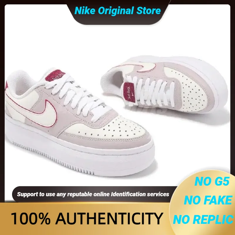 Nike Court Vision Alta Skateboarding Women's Sneakers shoes HF0740-111 With Original Box