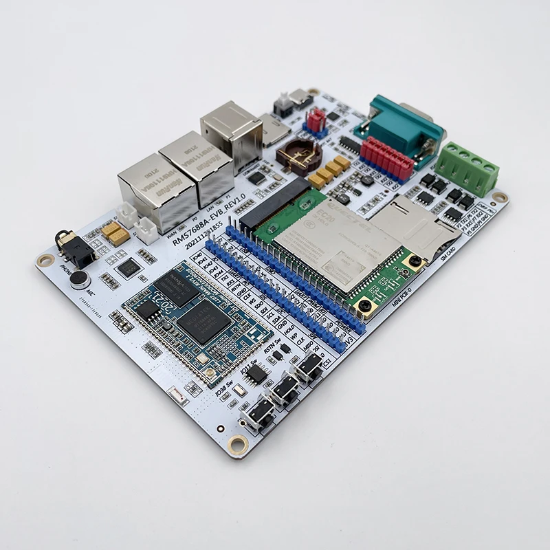 Imagem -02 - Módulo Openwrt Placa de Desenvolvimento Porta Serial Transmissão Transparente 4g para Wifi Casa Inteligente Mt7688a