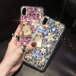 Rhinestone Case for Samsung Galaxy S24 S23 S22 S21 S20 Ultra Plus FE Case Diamond Phone Cover Sunjolly for Galaxy S24 Ultra Case
