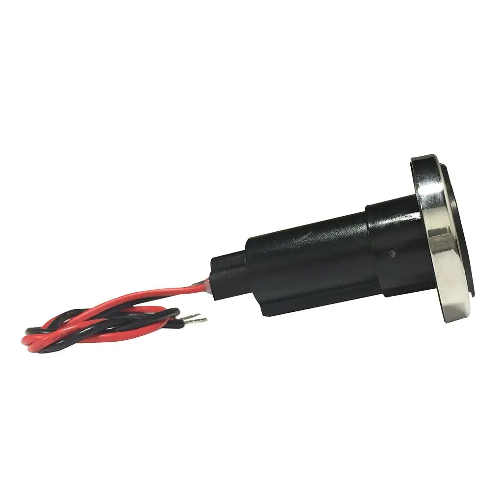 Stern Light Base 2 Prong Nylon Pole Waterproof Marine Navigation Lamp Socket for Boat Deck Installation
