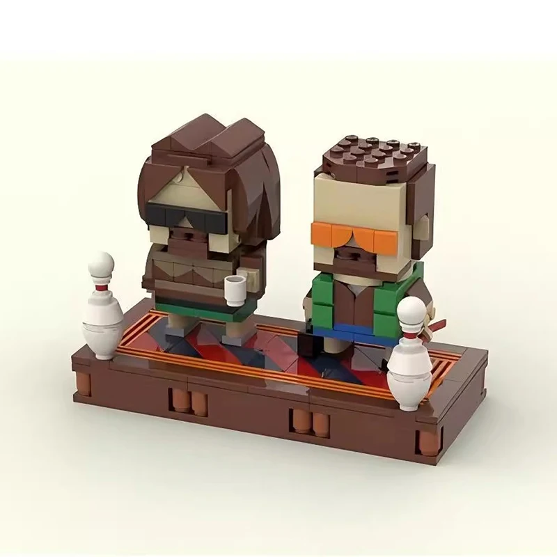 ตัวต่อ MOC Movie Creative Brickheadz Classic Lebowski Walt แบบคลาสสิก ของเล่นตัวต่อแบบแอคชั่นฟิกเกอร์ ของเล่นตัวต่อสำหรับเด็ก เป็นของขวัญ