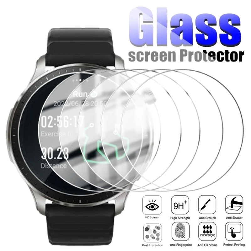 Tempered Glass Screen Protector for Amazfit GTR 4 HD Glass Anti-Scratch Protective Film for Amazfit GTR4 Smartwatch Accessories