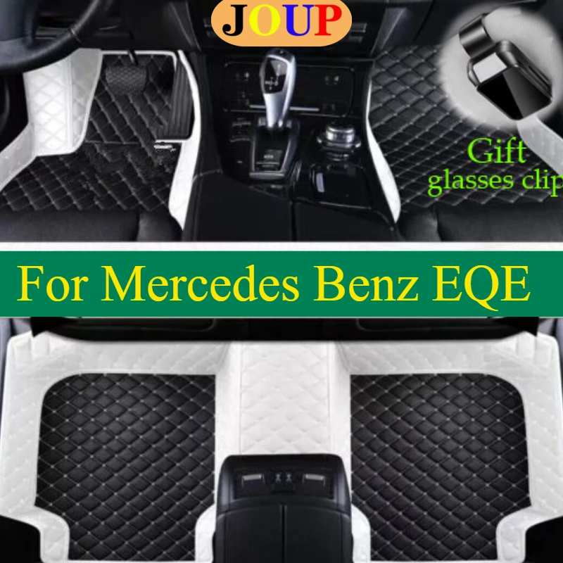 

For Mercedes Benz EQE 2000-2025 Car Floor Mats Custom All Weather Carpets Covers Left /Right Hand Drive