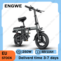 Electric Bike ENGWE T14 250W Powerful Motor 48V10AH Removable Battery Aluminum Alloy E-bike 14-In Tire  City Electric Bicycle