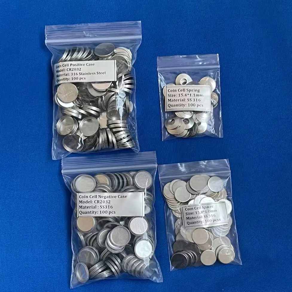 100pcs 304 Stainless Steel Waved Washer Spring for Li ion Button Battery Coin Cell