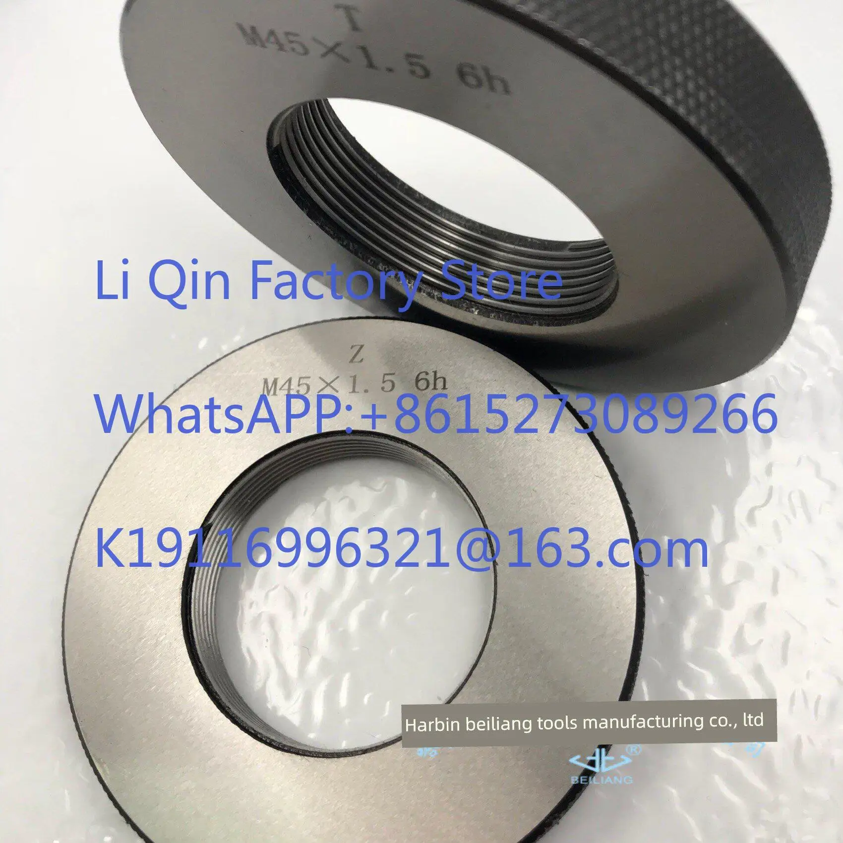 1PCS thread ring gauge M45 M46 M47 M48 * 4  3  2  1.5  1  0.75 * 0.5