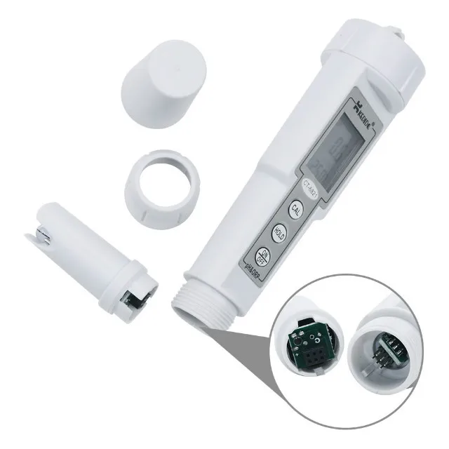 

Waterproof Digital pH & ORP Meter Automatic Calibration Range Water Analyzer